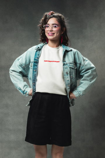 ABCDEFUCKOFF Unisex Premium Sweatshirt