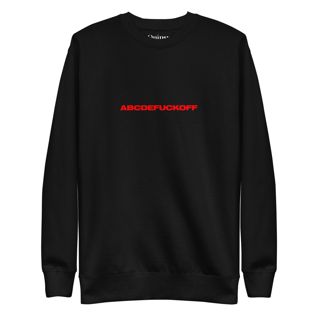 ABCDEFUCKOFF Unisex Premium Sweatshirt